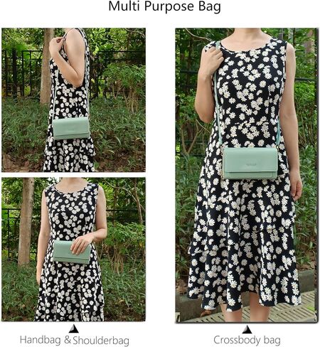 PORT&LOTUS Crossbody Handbag for Women PU Leather Bag in Saudi Arabia