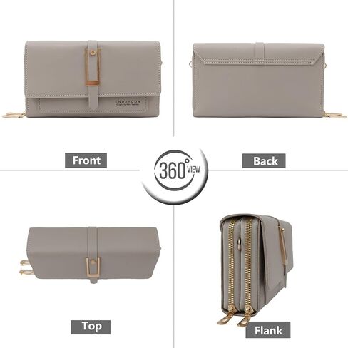 PORT&LOTUS Crossbody Handbag for Women PU Leather Bag in Saudi Arabia