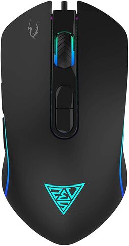 GAMDIAS Zeus E3 Multi-Color Gaming Mouse, 3600 DPI, 7 Smart Keys with Mouse Mat (Zeus E3) in Kuwait