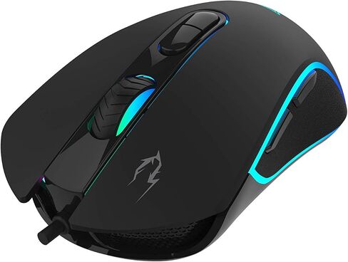 GAMDIAS Zeus E3 Multi-Color Gaming Mouse, 3600 DPI, 7 Smart Keys with Mouse Mat (Zeus E3) in Kuwait