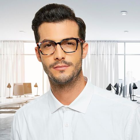 JOSCHOO 5 Pack Reading Glasses for Women Blue Light Blocking Glasses Filter UV Square Readers Glasses for Men and Women in Saudi Arabia