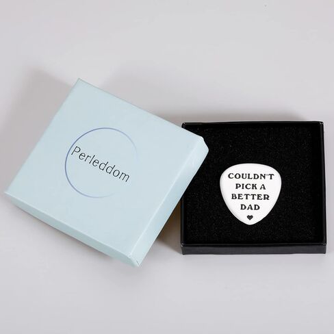 Stocking Stufer Dad Gifts Guitar Picks from Daughter Son Couldn't Pick A Better Dad Guitar Pick Birthday Fathers Day Thanksgiving GIF for Musician Guitar Player Anniversary GIF for Husband from Wife in Saudi Arabia
