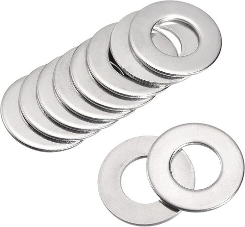 uxcell 5/8" 316 Stainless Steel Flat Washer for Screw Bolt 25Pcs in Saudi Arabia
