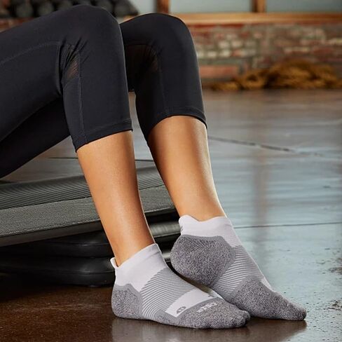 Road Runner Sports R-Gear OS1st Wide Wellness Performance No Show Socks for Men and Women (3 Pairs) in Saudi Arabia