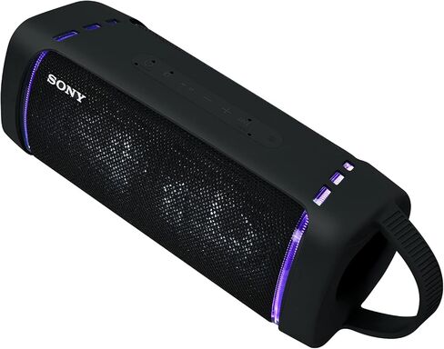 Zaracle Flexible Carrying Case Protect Pouch Sleeve Protector Cover Travelling Case for Sony SRS-XB33 Extra BASS Wireless Portable Speaker (Black) in Kuwait