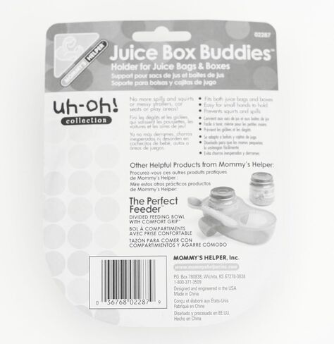 Mommy's Helper Juice Box Buddies, Assorted Colors in Saudi Arabia
