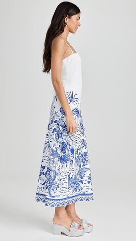 فستان فالنسيا متوسط ​​الطول للسيدات من Seven Wonders in Kuwait