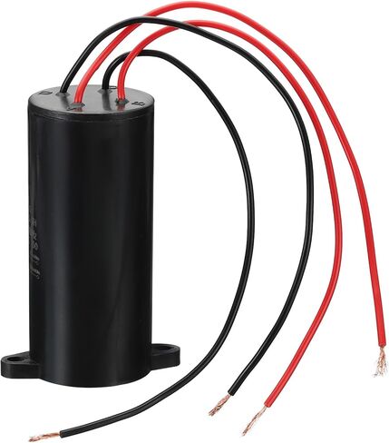 PATIKIL 10+6uf CBB60 Run Capacitor, Dual Run Start AC 450V 4 Wires 50/60Hz Plastic Shell with Screw Fixed Base 95 x 63mm for Washing Machine Motor Star in Saudi Arabia