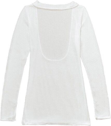 Lilosy Sexy One Piece Long Sleeve Mesh Bikini Cover Up Dress in Saudi Arabia