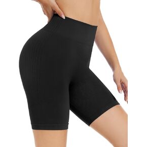 SIMIYA سراويل قصيرة للتمرين للسيدات سراويل قصيرة بدون خياطة عالية الخصر تحت الفساتين سراويل قصيرة ناعمة للجيم والجري واليوجا لسائقي الدراجات النارية للسيدات in Kuwait