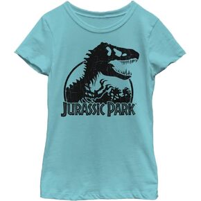 Jurassic Park Little Big Bones Girls Short Sleeve Tee Shirt