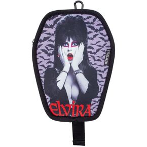 666 Elvira Bats Coffin Mistress Darkness Gothic Clip Pouch