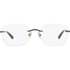 Brooks Brothers Mens BB1107t Titanium Rectangular Prescription Eyewear Frames