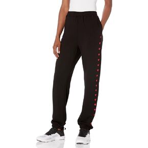 Monrow Women's Hb0670-1-supersoft Fleece Oversized Sweats W/Heart Embroidery