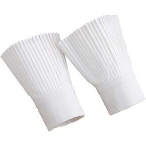 Women Pleated Horn Cuffs Wrist Cuffs Detachable Fake Sleeve Cuffs Fake Bracelet Sleeve Cuffs