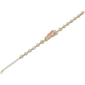 Giffor Religion Jewelry 14K Gold Filled San Jude Saint Judas Bracelet For Men and Women Guadalupe Oro.Laminado Joyas
