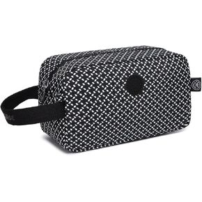 حقيبة أدوات الزينة باجوايز للنساء والرجال، حقيبة حلاقة مقاومة للماء لإكسسوارات أدوات الزينة، مجموعة أدوات تعليق أساسية لغرفة الباب للجنسين للرجال حقيبة أدوات الزينة للسفر (أزرق داكن) in Kuwait