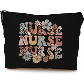 Nurse Gifts for Women,Nurse Makeup Bags,Nurse Cosmetic Bags With Zipper,Nurse Gifts for Nursing Student,Student Nurse Gifts