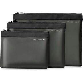 Briggs & Riley Travel Essentials, Black 3, Pouch, 3 pc. Set