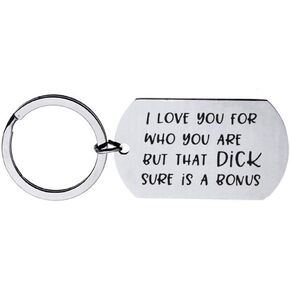 Girlfriends Gifts for Boyfriends Couples Gifts for Husband Keychain Funny Gift for Boyfriends