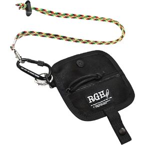 Rough Enough Car Key FOB Holder Pouch Small Coin Purse Pouch Case Keychain with Neck Lanyard For Keys and Coins Mini Size
