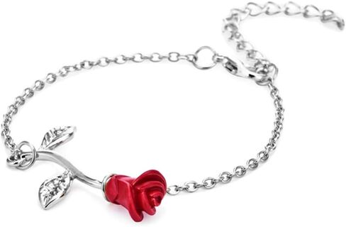 Rose Bracelet Adjustable Bangle Women Gifts for Mom in Saudi Arabia