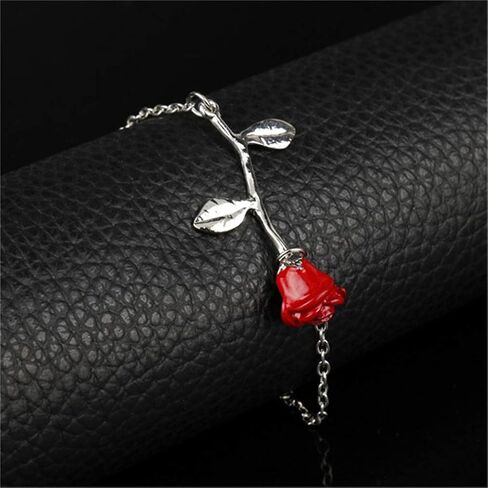 Rose Bracelet Adjustable Bangle Women Gifts for Mom in Saudi Arabia
