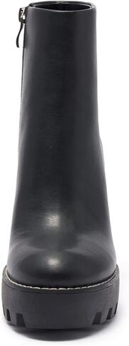 حذاء Vodvob نسائي للكاحل ذو نعل سميك وكعب مكتنز حذاء بكعب عالٍ ونعل عريض in Kuwait