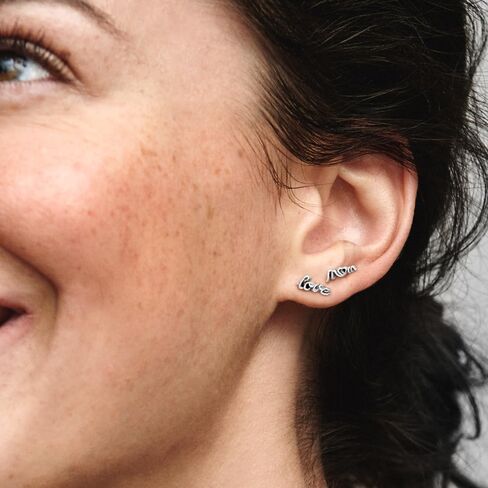 Pandora Love Mom Stud Earrings, With Gift Box in Saudi Arabia