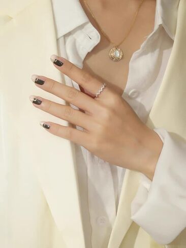 مجوهرات كوكو لابنتي / زوجة ابني الارتفاعات والانخفاضات الملهمة من الفضة الاسترليني مقاس 5-10 مع صندوق الخاتم والقصيدة in Kuwait