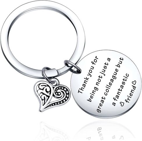 Colleague Appreciation Gift Coworker Jewelry Best Friend Keychain Friendship Gift Mentor Gift Coworker Keychain in Saudi Arabia