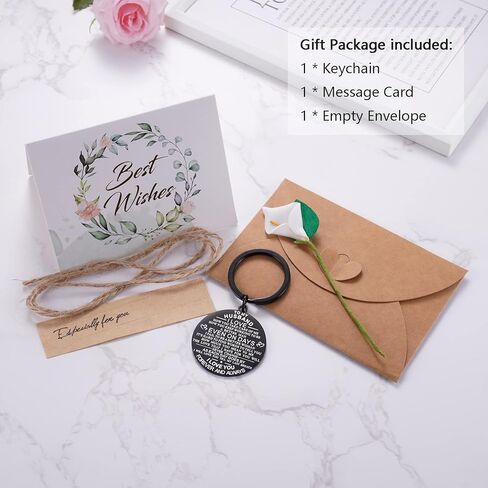 سلسلة مفاتيح لزوجي أنا أحب كيف تعتني بي، هدية له في عيد ميلاده وعيد الحب والذكرى السنوية للزفاف in Kuwait