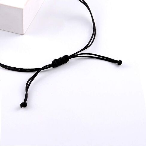 أساور BFF المقاومة للماء VU100 لثلاثة أصدقاء طويلة مسافات متوافقة، صداقة وعد العلاقة، أساور نجمة سلسلة أمنية / خلخال مجوهرات هدايا لالأخت العزيزة الأحمر والأزرق والأصفر in Kuwait