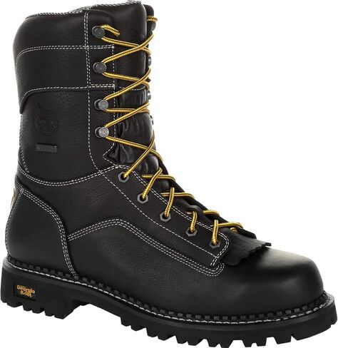 Georgia Boot AMP LT Logger Composite Toe Waterproof Work Boot Size 9.5(W) in Saudi Arabia