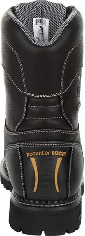Georgia Boot AMP LT Logger Composite Toe Waterproof Work Boot Size 9.5(W) in Saudi Arabia