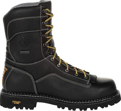 Georgia Boot AMP LT Logger Composite Toe Waterproof Work Boot Size 9.5(W) in Saudi Arabia