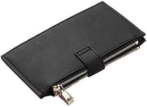 محفظة نسائية متعددة البطاقات من Travelambo ومحفظة جلدية رفيعة بجيب أمامي in Kuwait