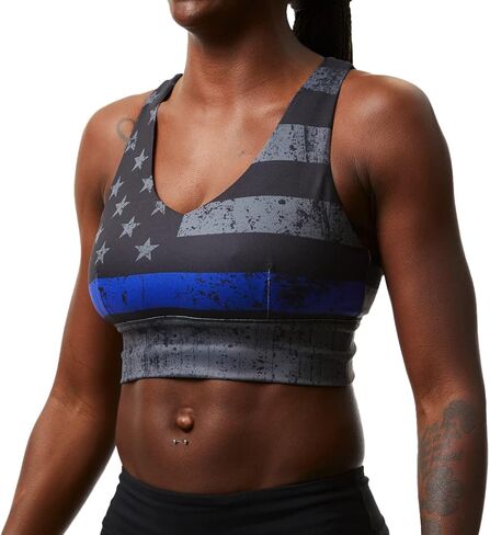 Born Primitive X-Factor Sports Bra – High Support Workout Bra for Women – Comfortable Bra Top with Cross Back – Crop Top Bra in Kuwait