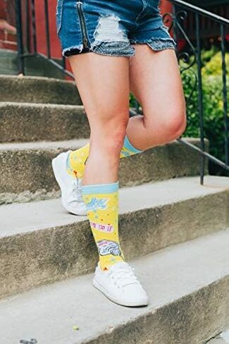 Crazy Dog T-Shirts Womens Vodka Made Me Do It Socks Funny Novelty Saying Drinking Party Footwear in Saudi Arabia
