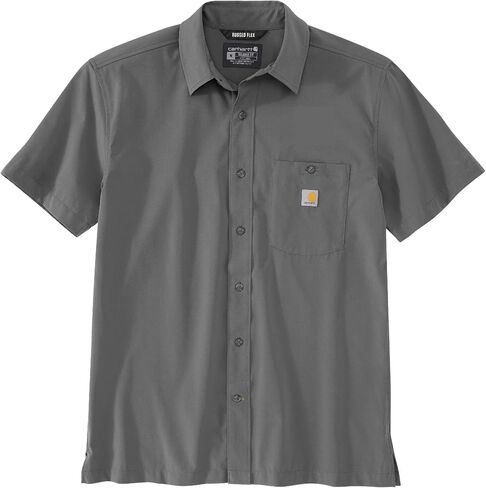 Carhartt Men's Force Sun Defender Relaxed Fit Lightweight Short-Sleeve Shirt in Saudi Arabia