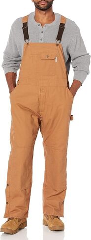 Wolverine mens Sawmill Insulated Duck Bib OverallOveralls in Saudi Arabia