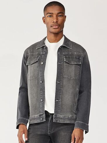 DL1961 Men's Ultimate Knit Vaughn Trucker Jacket in Kuwait