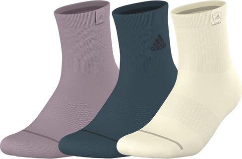adidas Men's Cushioned Sport High Quarter Socks with Arch Compression (3-Pair) in Saudi Arabia