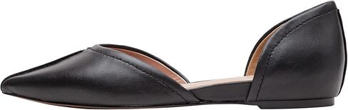 Doria - حذاء مسطح أنيق للسيدات من قطعتين بمقدمة مدببة من جلد نابا سهل الارتداء in Kuwait