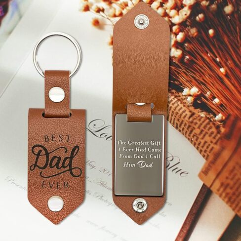 culivis Personalized Leather Keychain Engraved Keychain for Men Dad Husband Boyfriend Leather Keychain Hidden Message in Saudi Arabia