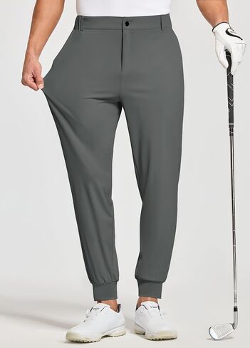 Willit Men's Golf Joggers Stretch Slim Fit Sweatpants Running Travel Work Pants with 5 Pockets in Saudi Arabia