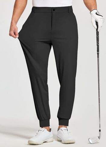Willit Men's Golf Joggers Stretch Slim Fit Sweatpants Running Travel Work Pants with 5 Pockets in Saudi Arabia