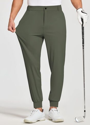 Willit Men's Golf Joggers Stretch Slim Fit Sweatpants Running Travel Work Pants with 5 Pockets in Kuwait