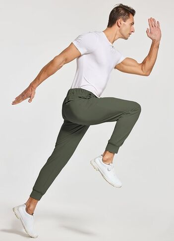 Willit Men's Golf Joggers Stretch Slim Fit Sweatpants Running Travel Work Pants with 5 Pockets in Kuwait