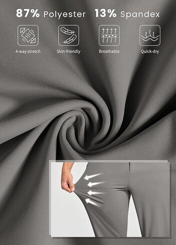 Willit Men's Golf Joggers Stretch Slim Fit Sweatpants Running Travel Work Pants with 5 Pockets in Kuwait